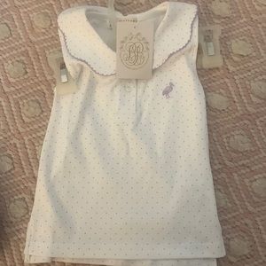 NWT Beaufort bonnet lavender top 2t